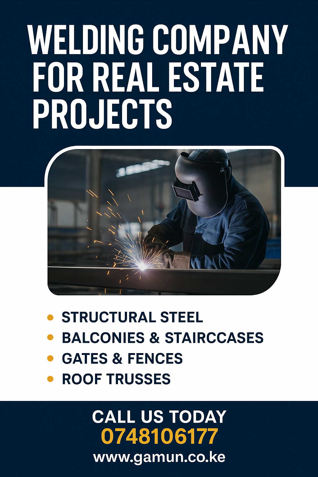 Welding Company for Real Estate Projects
