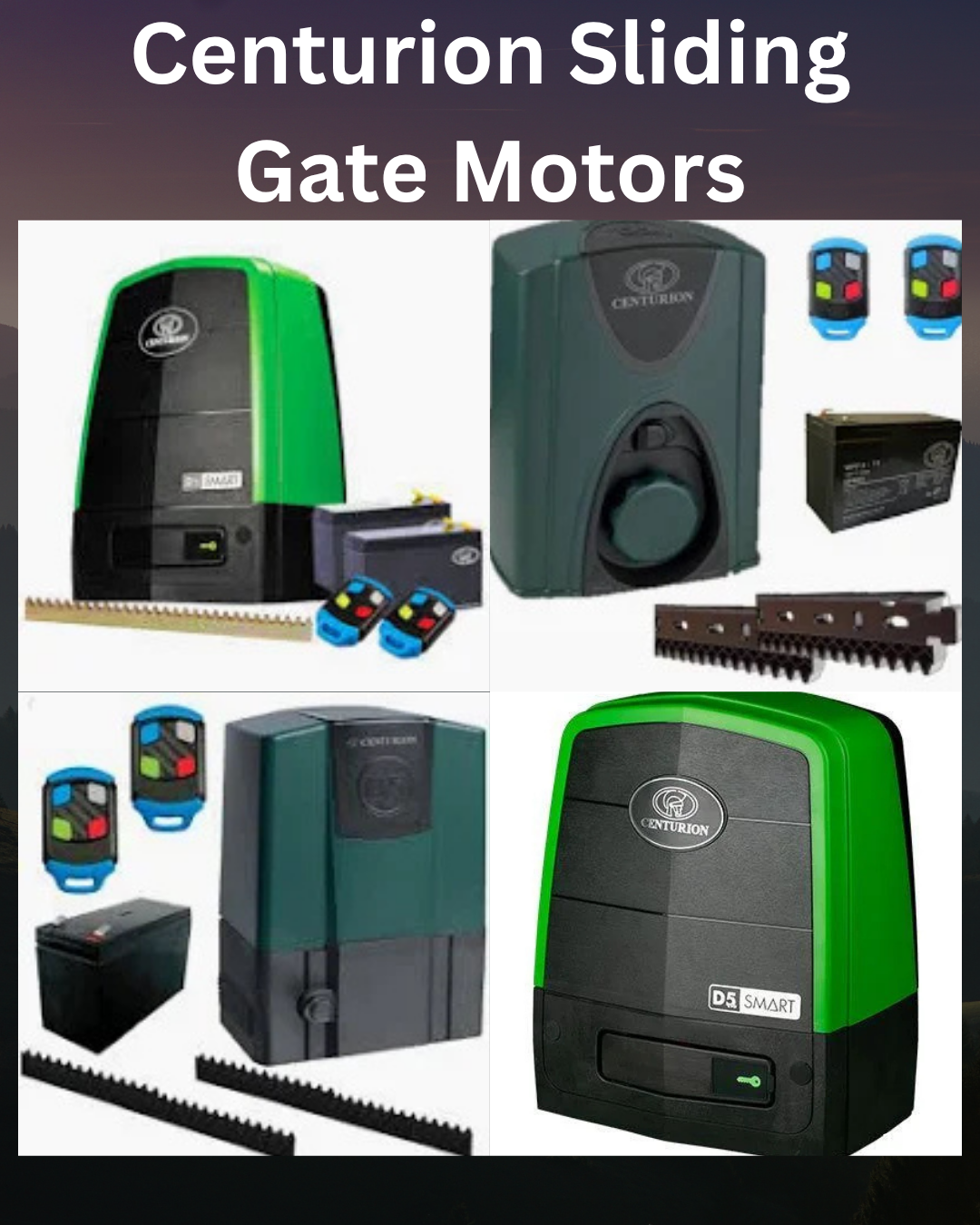 Centurion Sliding Gate Motors