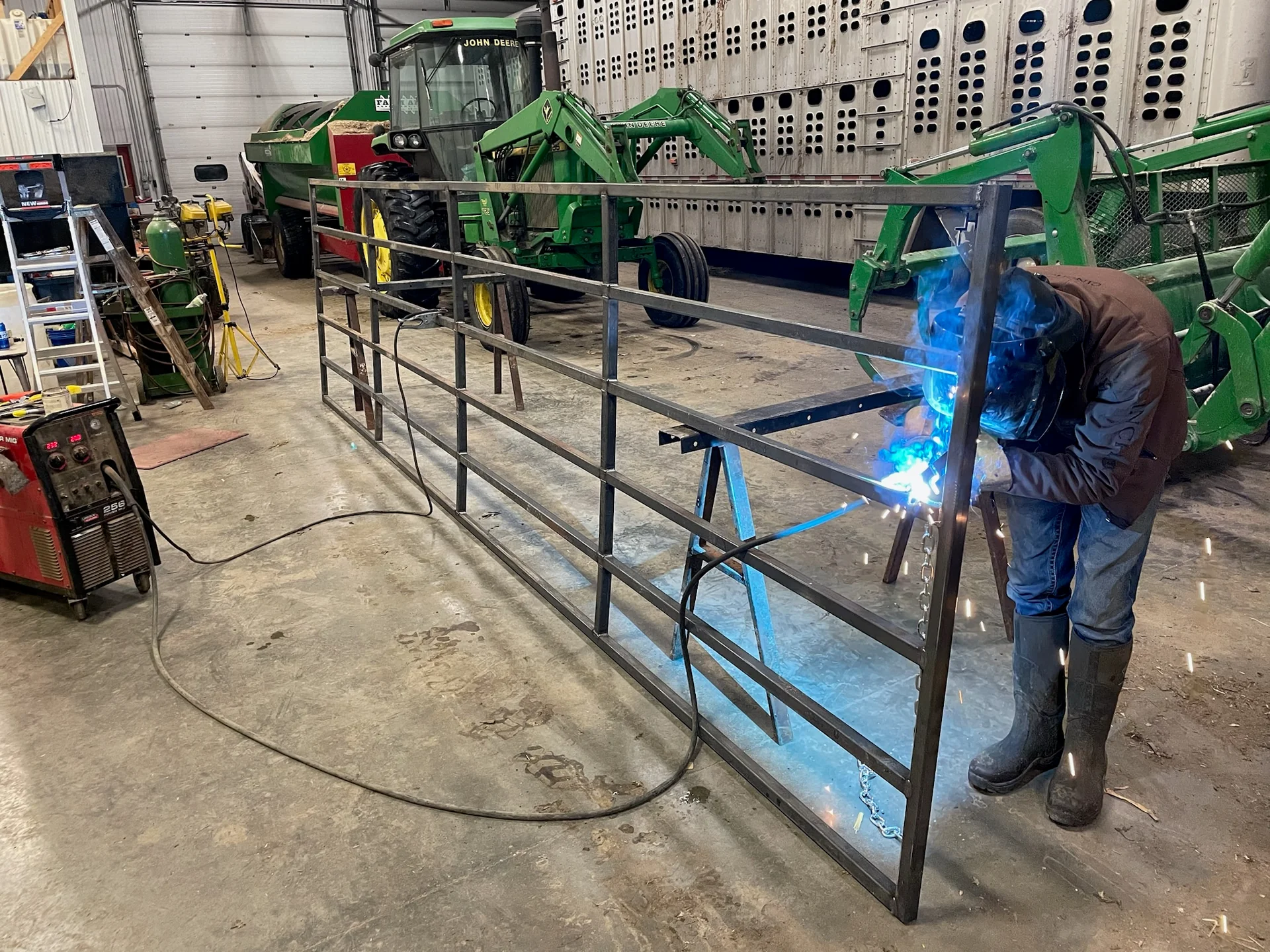 Metal fabricators and welding image